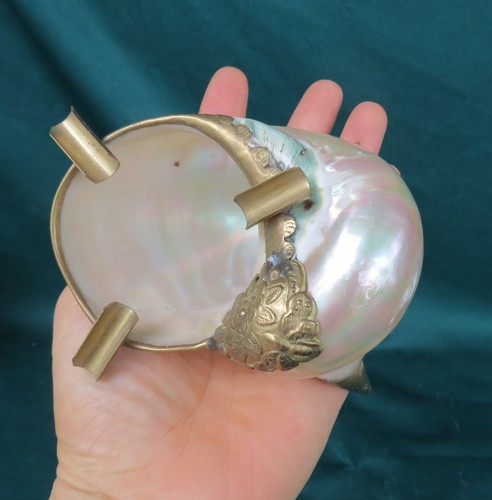 Vintage mother pearl shell - vintage,